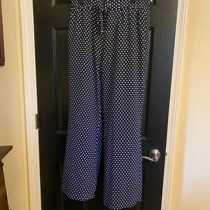 Michael Kors Wide Leg Flowy Dress Pants Sz L